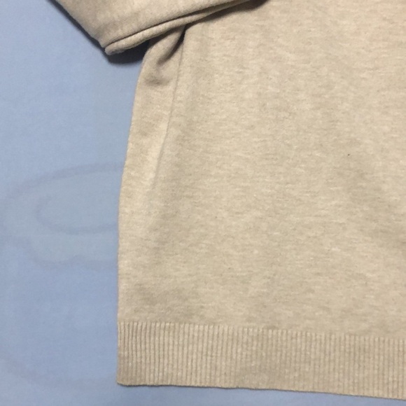 Men's coffee wool knitted fabric long-sleeved T-shirt - Picture 13 of 16